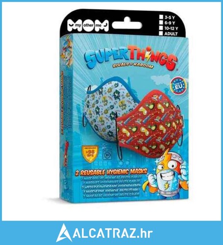 Higijenska maska za višekratnu upotrebu Super Zings Premium 3-5 godine - NOVO