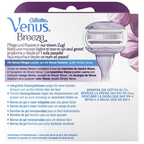 Rezervna oštrica za aparat za brijanje Gillette Venus Breeze 4 kom. - NOVO