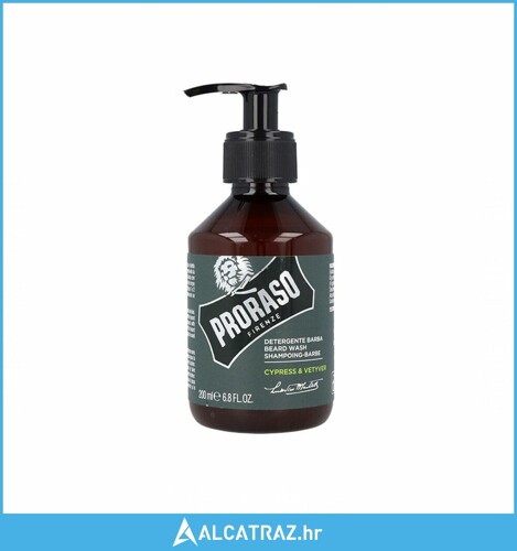 Šampon za Bradu Beard Wash Cypress & Vetyver Proraso (200 ml) (200 ml) - NOVO