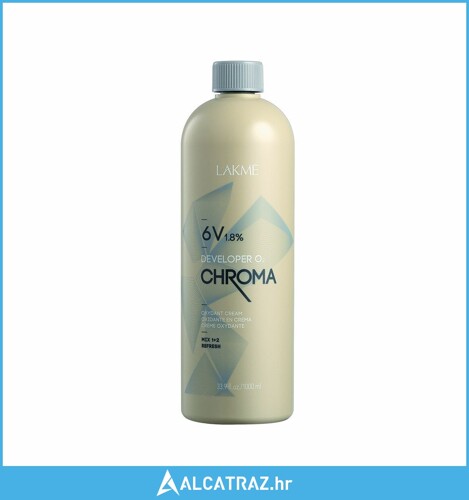 Izbjeljivač Lakmé Chroma 6 vol 1,8 % (1 L) - NOVO