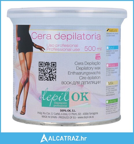Vosak za Depilaciju Tijela Depil Ok 309500 (500 g) - NOVO