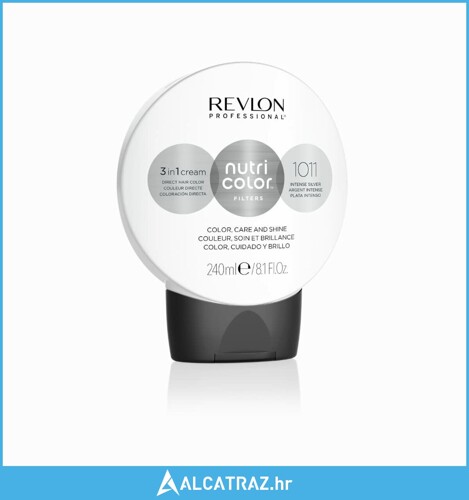 Trajna Boja Revlon Nutri Color Nº 1011 Intense Silver 240 ml - NOVO