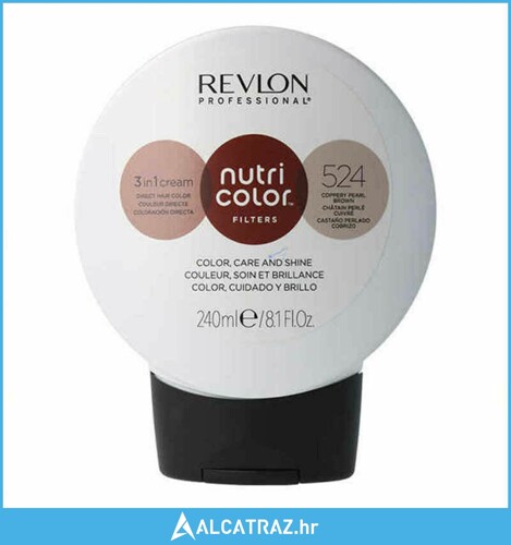 Trajna Boja Nutri Color Revlon 7258709524 524 Bakar Smeđa (240 ml) (240 ml) ...