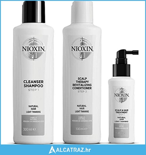 Frizerski Set Nioxin System Protiv ispadanja 3 Dijelovi - NOVO