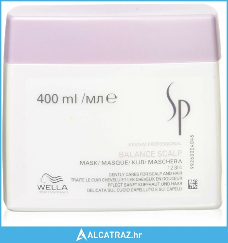 Umirujuća Maska za Lice Wella SP Balance 400 ml - NOVO