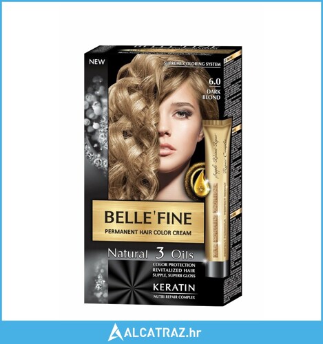 Trajna Boja Belle´Fine Nº 6.0 Tamnoplava (30 ml) - NOVO