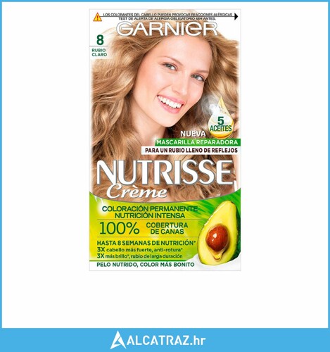 Trajna Boja Garnier Nutrisse Plava Nº 80 Vanilija - NOVO
