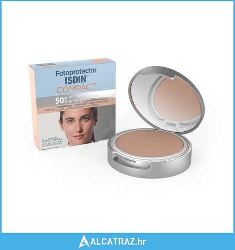 Baza za puder Isdin pješčani SPF 50+ 10 g - NOVO