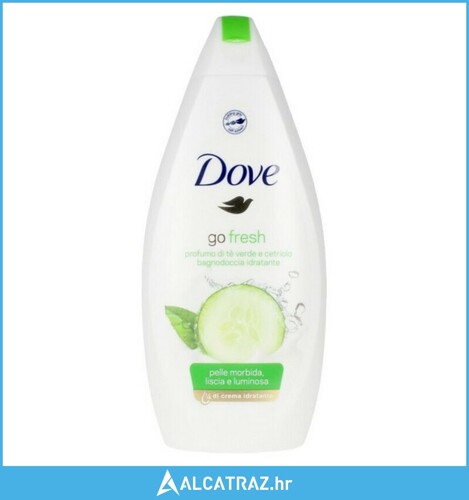 Gel za Tuširanje Go Fresh Pepino & Té Verde Dove (500 ml) - NOVO