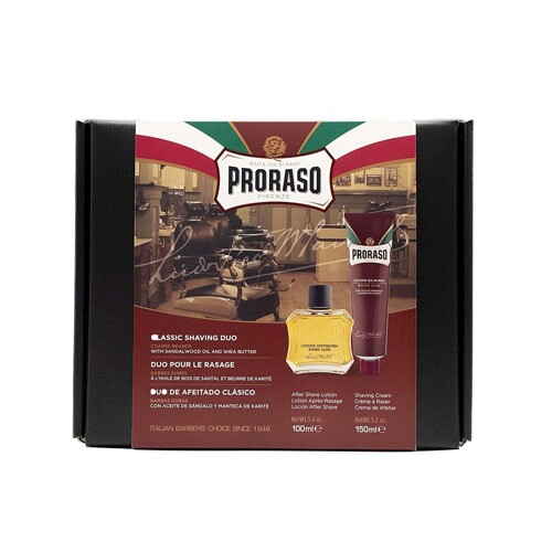 Set za Brijanje Proraso Barbe Dure 2 Dijelovi - NOVO