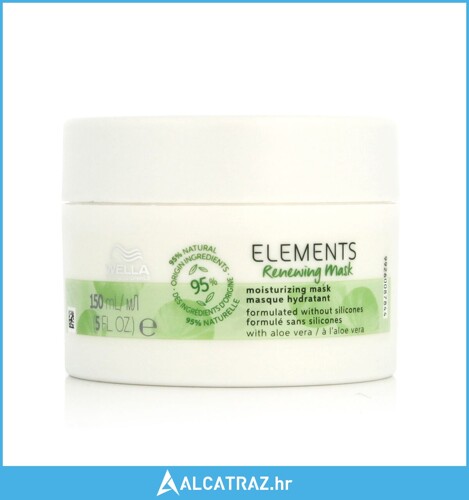 Hidratantna Maska za Lice Wella Elements 150 ml - NOVO