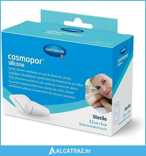 Sterilizirani Zavoji Hartmann Cosmopor 7,2 x 5 cm Silikon 5 kom. - NOVO
