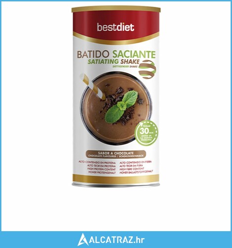 Shake Best Diet Batido Saciante Čokolada 560 g - NOVO
