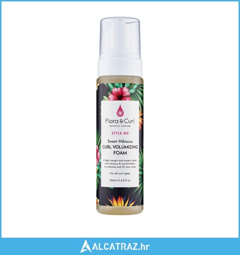 Pjena za Povećanje Volumena Flora & Curl Style Me hibiskus Istaknute i defin...