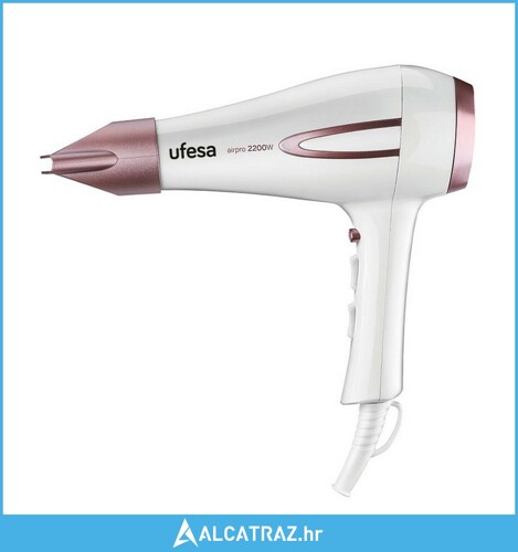 Sušilo za kosu UFESA Bijela/Roza 2200 W Crna - NOVO