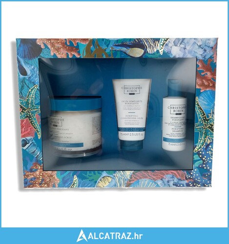 Poklon kutija Christophe Robin Detox Ritual 3 Dijelovi kosa - NOVO