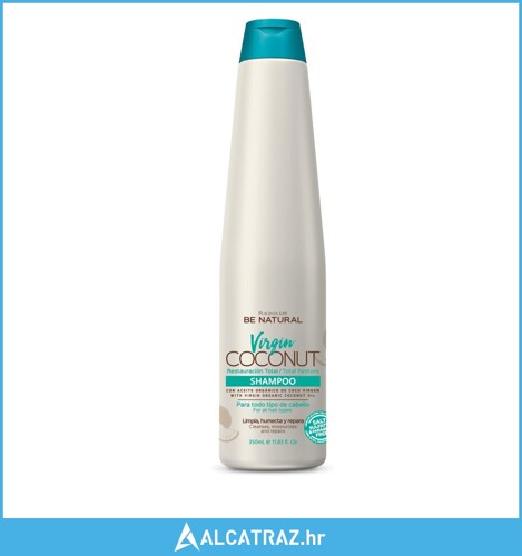 Šampon Be Natural Virgin Coconut (350 ml) - NOVO