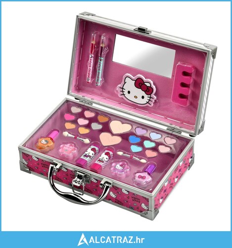 Neseser za Šminku Hello Kitty Happy Kitty (31 pcs) - NOVO