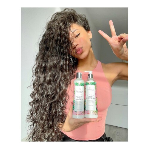 Reparativni Balzam Flora & Curl Hydrate Me Med Ružina voda (300 ml) - NOVO