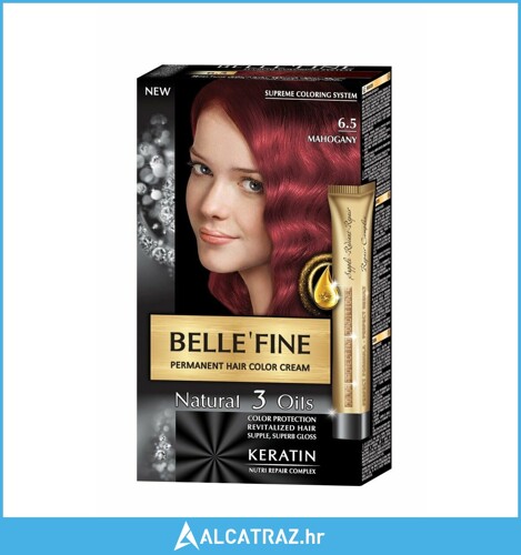 Trajna Boja Belle´Fine Nº 6.5 Crveno drvo (30 ml) - NOVO