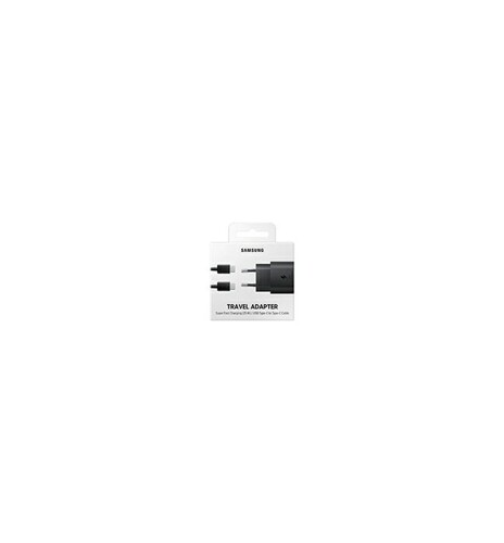 Samsung kuĆni punjaČ ep-ta800xbe,25w,type c-type c kabel 1m,crni - NOVO