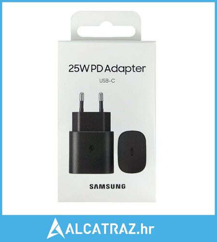 Samsung kuĆni punjaČ ep-ta800nbegeu,25w,crni - NOVO