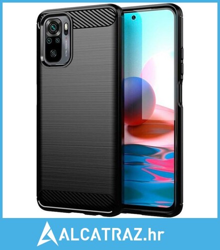 Mm tpu xiaomi redmi note 10/10s/poco m5s carbon fiber crna - NOVO