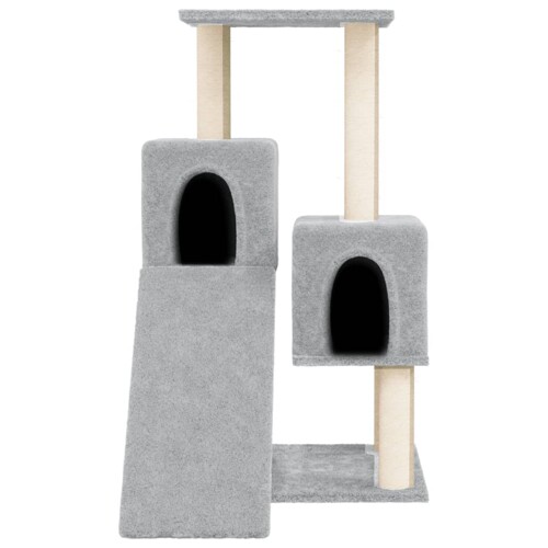 Penjalica za mačke sa stupovima za grebanje svjetlosiva 82 cm - NOVO