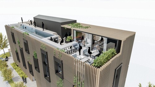 Rijeka, Turnić, Hotel sa projektom