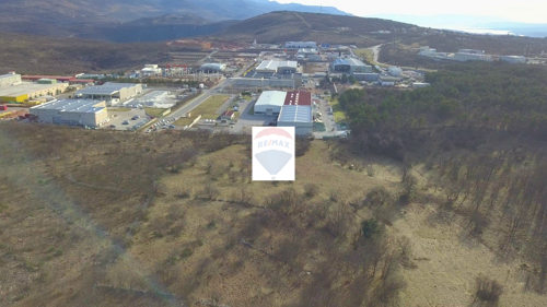 RIJEKA,KUKULJANOVO- industrijska zona, zemljište 3773 m2