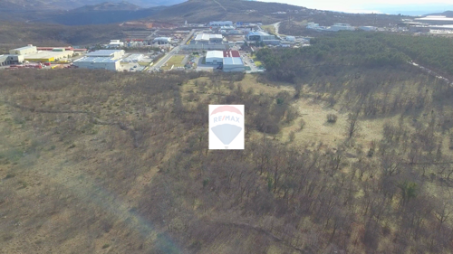 RIJEKA,KUKULJANOVO- industrijska zona, zemljište 3773 m2