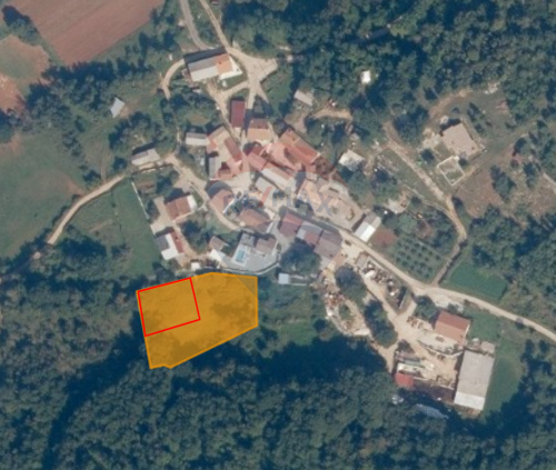 Istra, Škropeti, građevinsko zemljište 2697m2