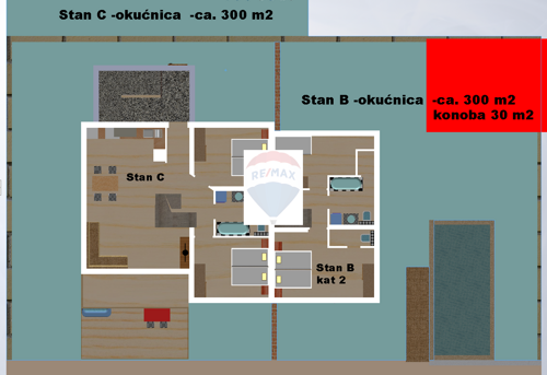 Kastav, novogradnja 4SKL 132 m2+bazen