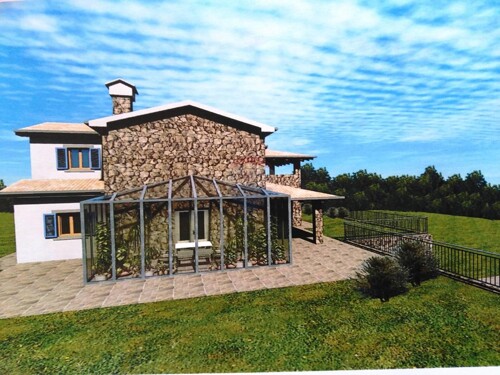 MATULJI - RUKAVAC - GRAĐEVINSKI TEREN 1380 m2 S PROJEKTOM