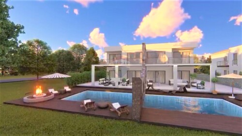 Istra,Momjan,Građevinsko zemljište s idejnim projektom