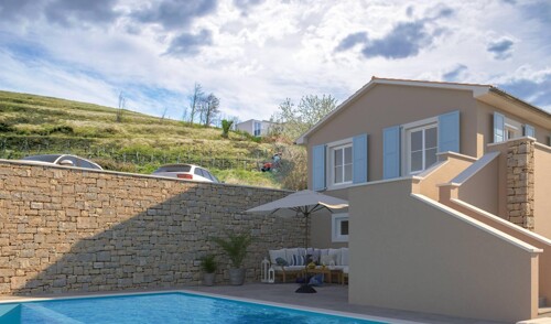 Istra, Momjan,Villa sa bazenom
