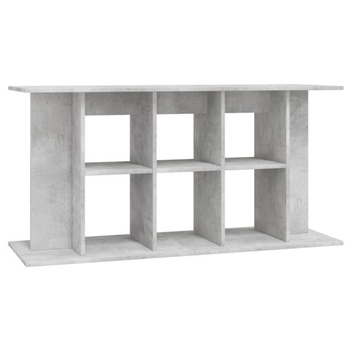 Stalak za akvarij boja betona 120x40x60 cm konstruirano drvo - NOVO