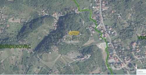ĐURĐEKOVAC, ZEMLJIŠTE UZ PARK PRIRODE MEDVEDNICA, 1400m2, POVOLJNO