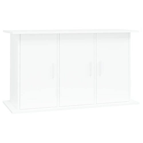 Stalak za akvarij bijeli 101 x 41 x 58 cm od konstruiranog drva - NOVO