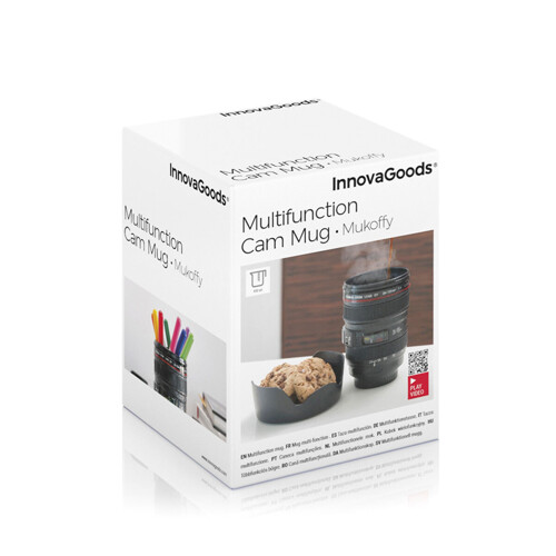 Višenamjenska Čaša s Poklopcem Mukoffy InnovaGoods - NOVO