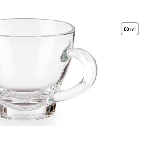 Set Šalica za Kavu Providan Staklo 80 ml (24 kom.) - NOVO