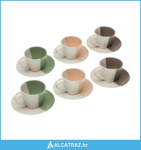 Set Šalica za Kavu Versa Clara Keramika (6 Dijelovi) - NOVO