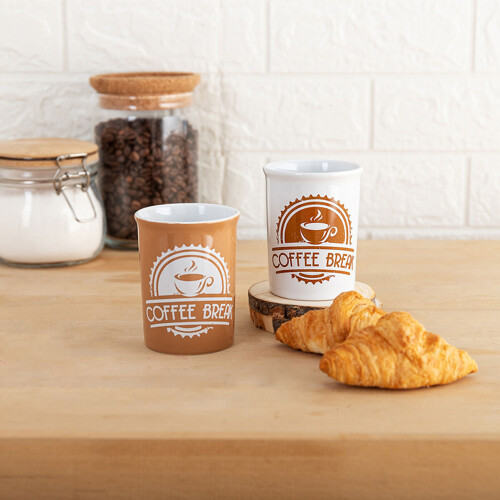 Tasīte Quid Coffee Break Keramika Pisana (240 ml) (12 kom.) - NOVO