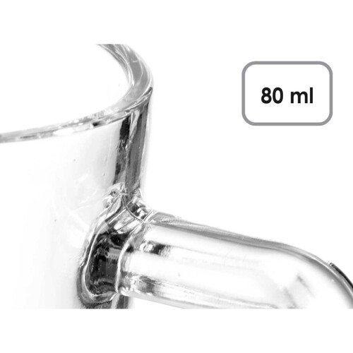 Set Šalica za Kavu Providan Staklo 80 ml (24 kom.) - NOVO