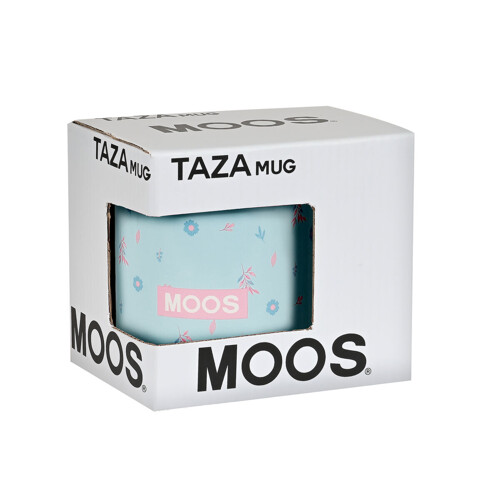 Velika Šalica Moos Garden Keramika Turkizno 350 ml - NOVO