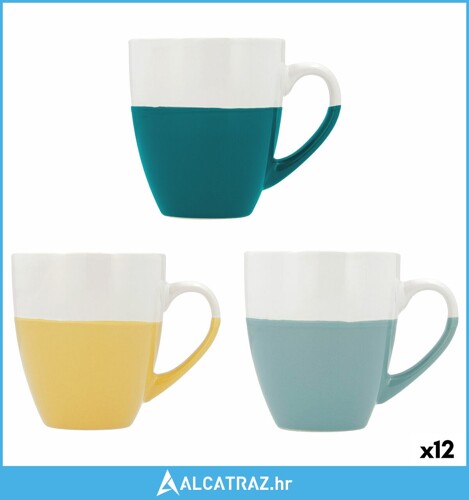 Tasīte Quid Viba Doručak Dvobojan Keramika 400 ml (12 kom.) - NOVO