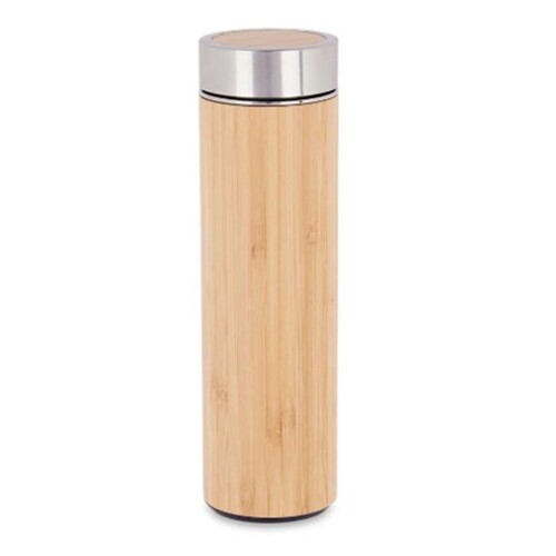 Termosica 500 ml Prirodno Metal Bambus (6 kom.) - NOVO