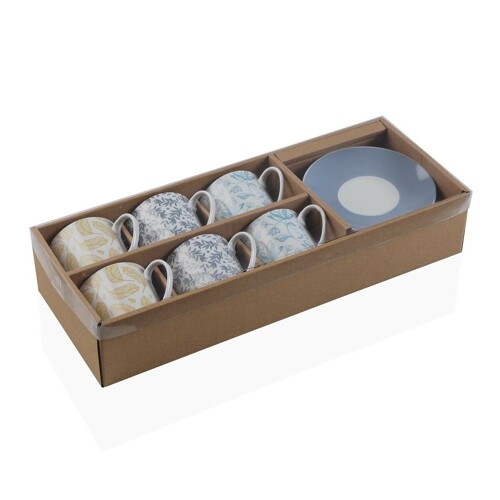 Set 6 šalica za čaj s tanjurićem Versa Izabela Porculan - NOVO