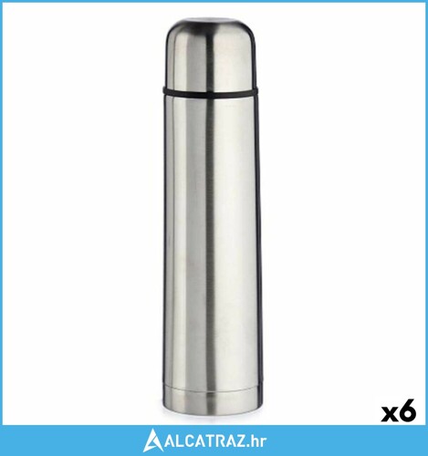 Termosica Srebrna Nehrđajući Čelik 750 ml (6 kom.) - NOVO