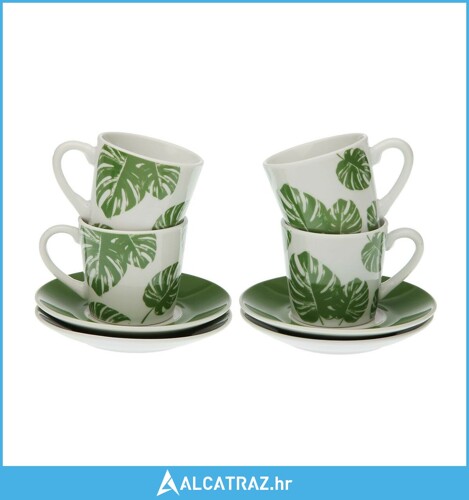 Set Šalica za Kavu Versa Shelly Porculan (4 Dijelovi) - NOVO